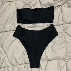 Zaful Black Bikini